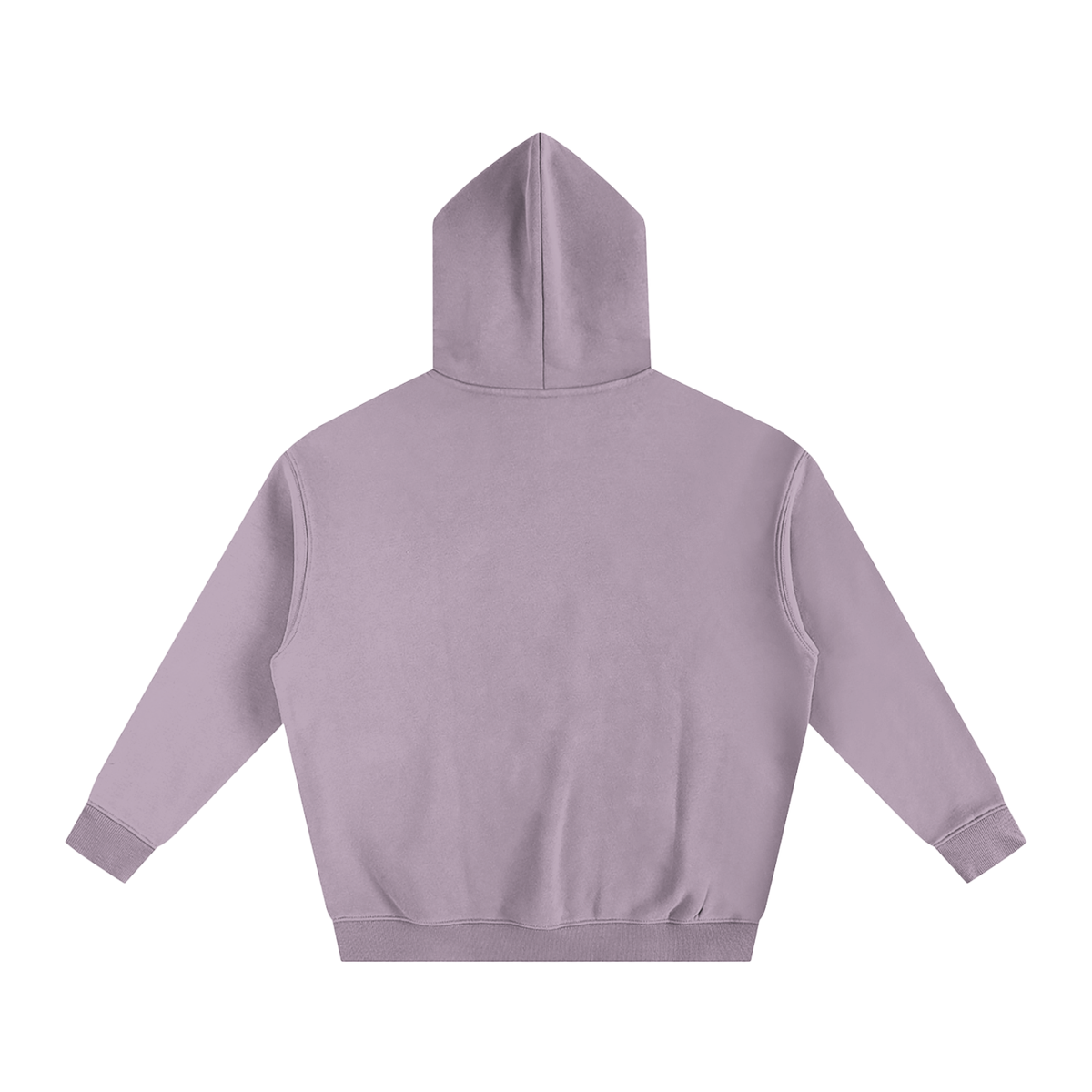 Oversize Fleeced Hoodie Dark Pink