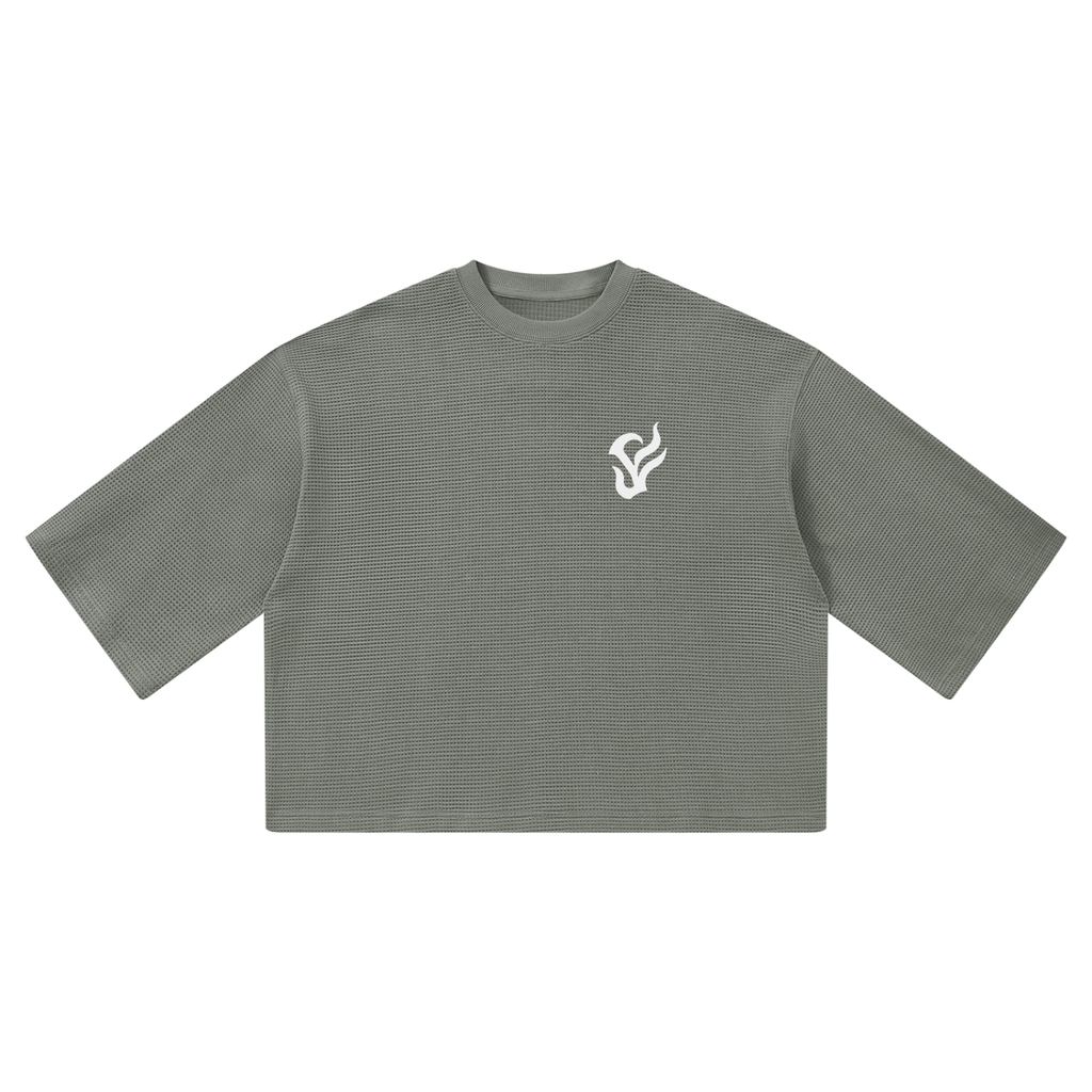 Unisex Waffle Boxy T-Shirt