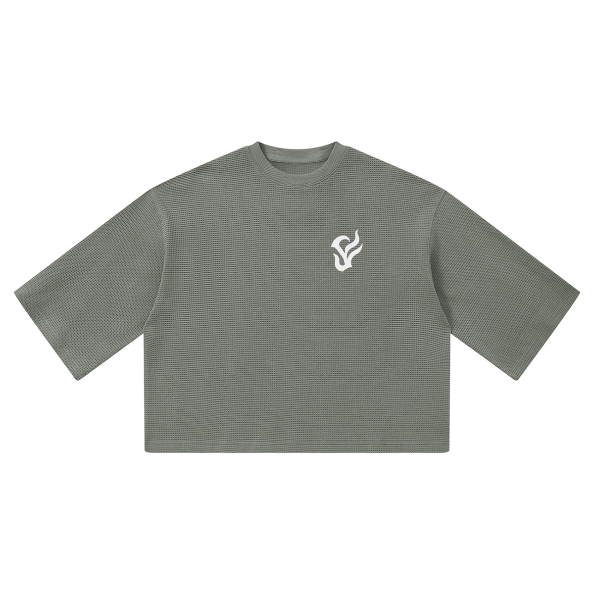 Unisex Waffle Boxy T-Shirt