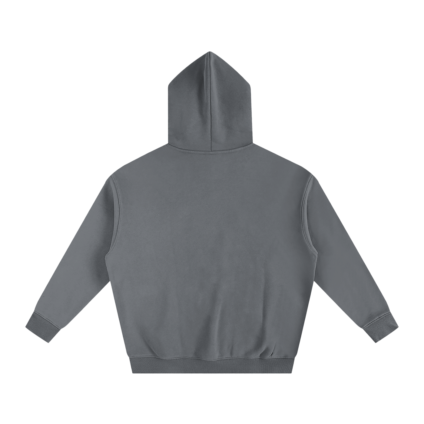 Oversize Fleeced Hoodie Gray